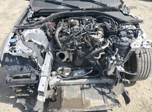 WBA5R1C52KAJ98549 2019 BMW 3 SERIES Silver Rear interior view
