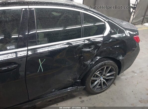 WBA5R1C52KAJ99071 2019 BMW 3 SERIES Black წინა ხედი