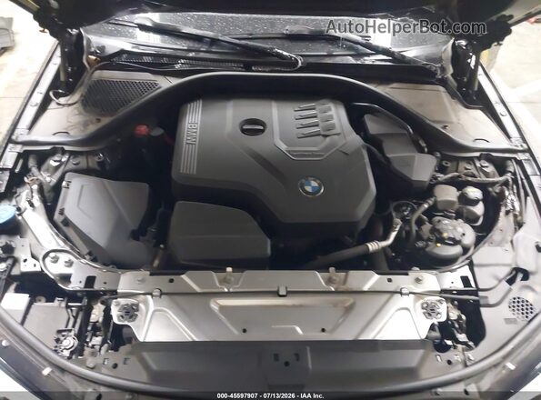 WBA5R1C52KAJ99071 2019 BMW 3 SERIES Black უკანა ხედი