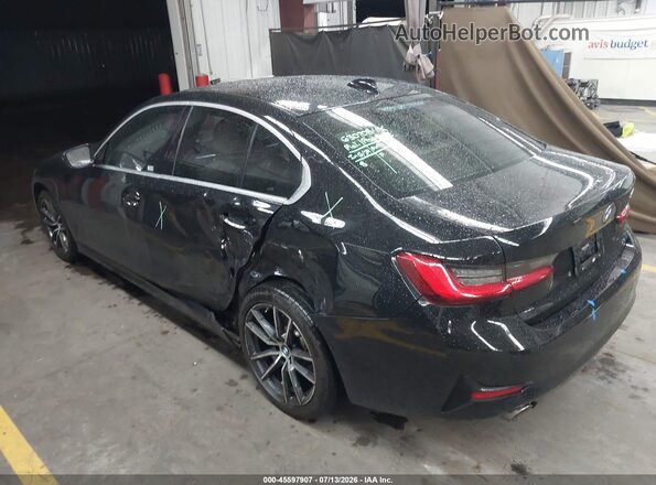 WBA5R1C52KAJ99071 2019 BMW 3 SERIES Black უკანა მარცხენა