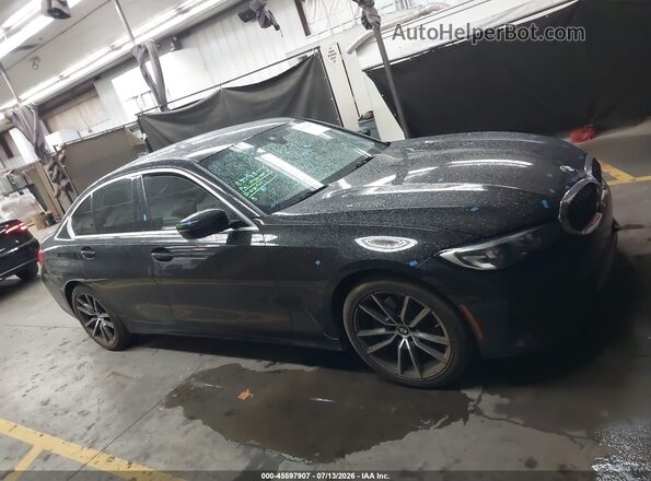WBA5R1C52KAJ99071 2019 BMW 3 SERIES Black უკანა სალონის ხედი