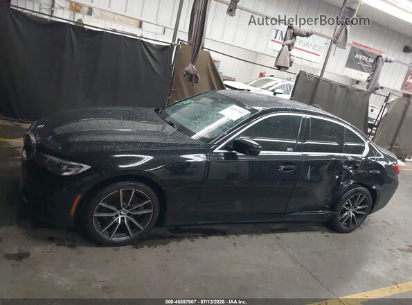 WBA5R1C52KAJ99071 2019 BMW 3 SERIES Black სალონის 360-გრადუსიანი ხედი