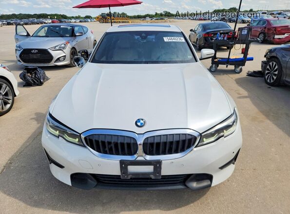 WBA5R1C53KAK08165 2019 BMW 3 SERIES White Front view