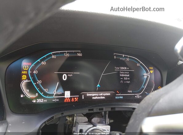 WBA5R1C53KAK12233 2019 BMW 3 SERIES Black Vista de los asientos traseros