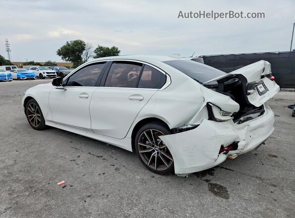 WBA5R1C55KAE82213 2019 BMW 3 SERIES White Trasero izquierdo