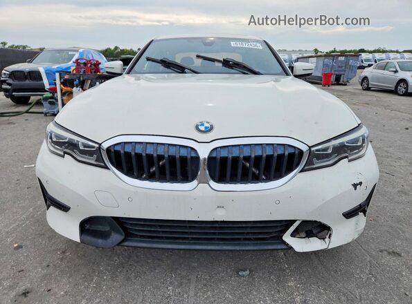 WBA5R1C55KAE82213 2019 BMW 3 SERIES White Vista frontal