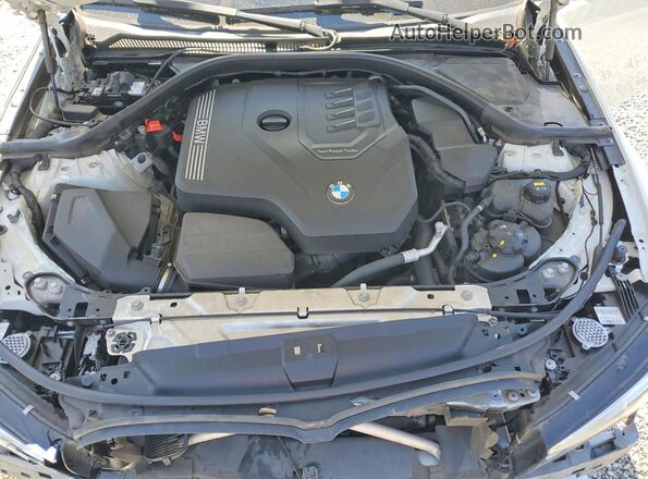WBA5R1C55KAK09348 2019 BMW 3 SERIES White Вид задньої частини салону