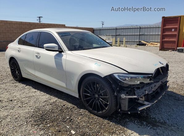 WBA5R1C55KAK09348 2019 BMW 3 SERIES White Передня права чверть
