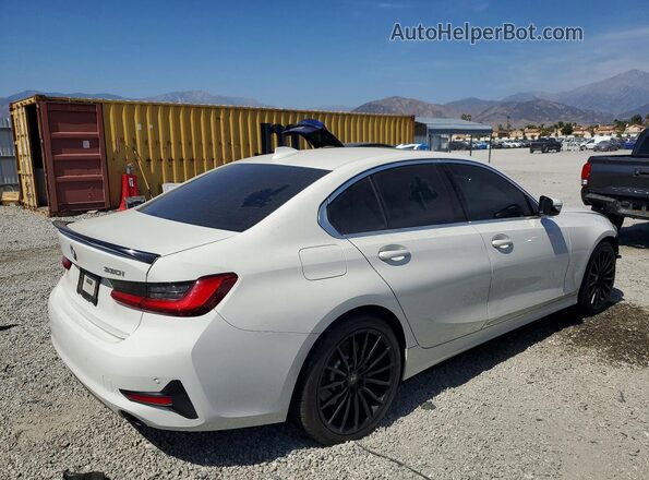 WBA5R1C55KAK09348 2019 BMW 3 SERIES White Задня права чверть