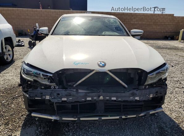 WBA5R1C55KAK09348 2019 BMW 3 SERIES White Вид спереду