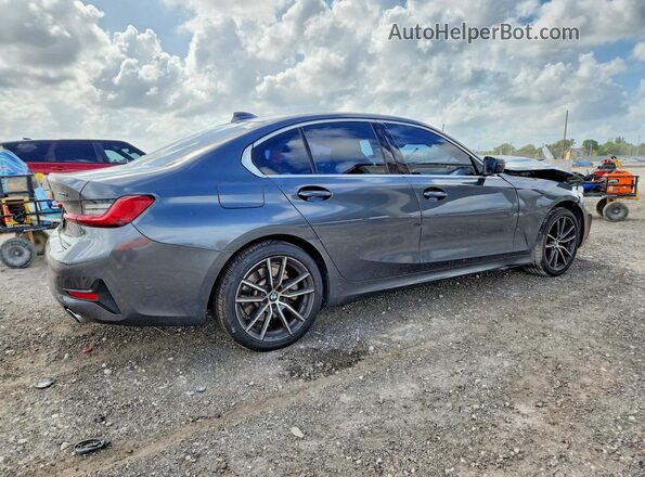 WBA5R1C56KAJ98439 2019 BMW 3 SERIES Gray უკანა მარჯვენა