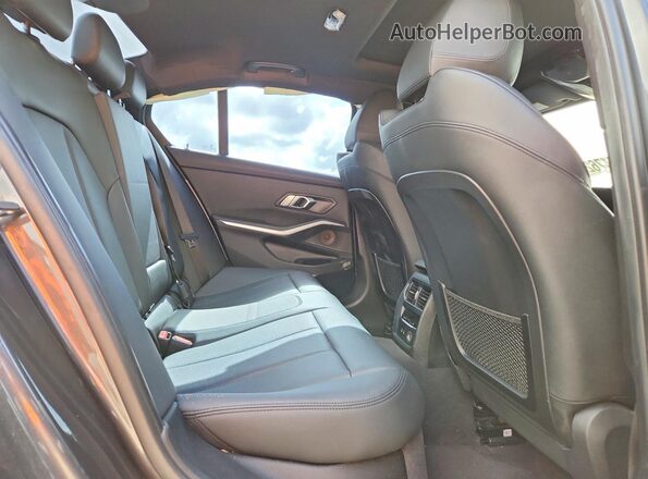 WBA5R1C56KAJ98439 2019 BMW 3 SERIES Gray უკანა სავარძლების ხედი
