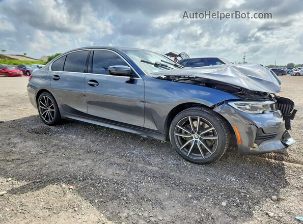 WBA5R1C56KAJ98439 2019 BMW 3 SERIES Gray წინა მარჯვენა