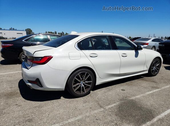 WBA5R1C57KAJ99390 2019 BMW 3 SERIES White Trasero derecho