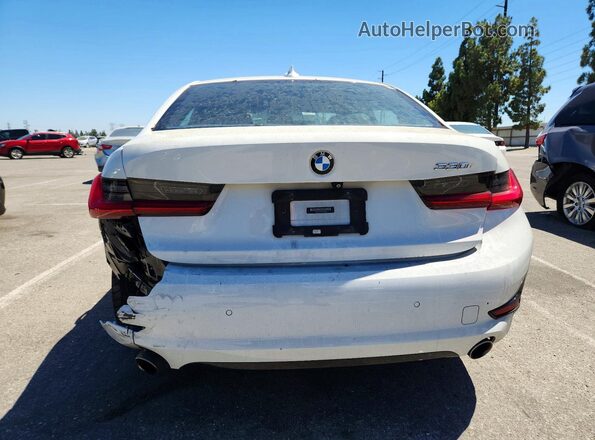 WBA5R1C57KAJ99390 2019 BMW 3 SERIES White Vista trasera