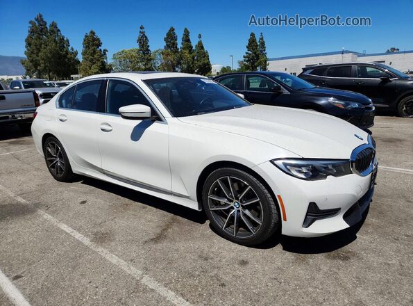 WBA5R1C57KAJ99390 2019 BMW 3 SERIES White Delantero derecho