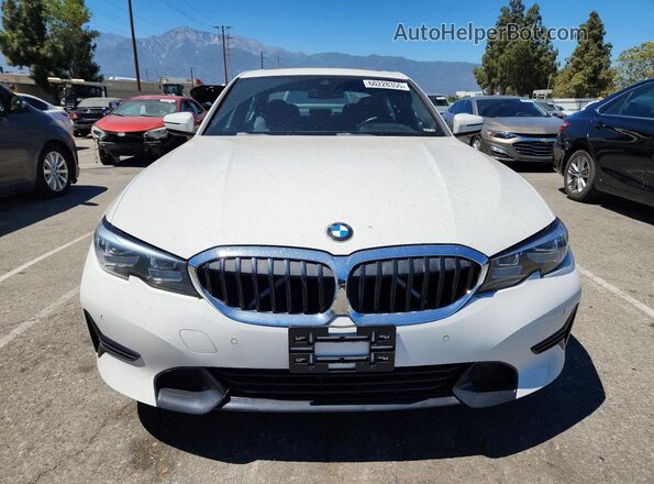 WBA5R1C57KAJ99390 2019 BMW 3 SERIES White Vista frontal