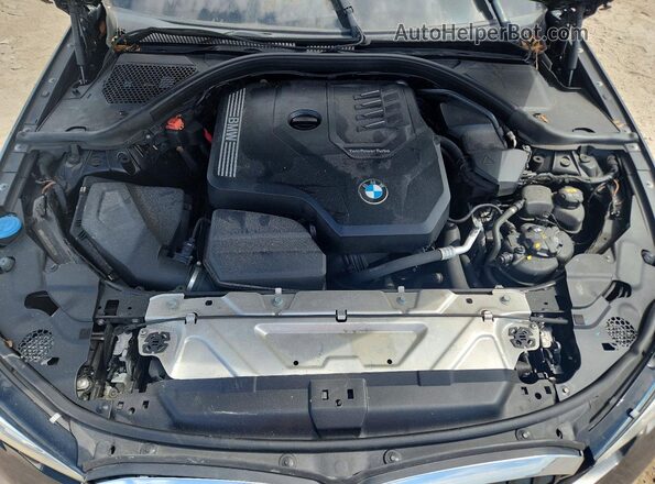 WBA5R1C57KAK08153 2019 BMW 3 SERIES Black Սալոնի հետևի տեսք