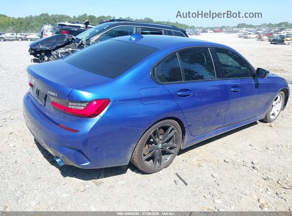 WBA5R1C58KAE81315 2019 BMW 3 SERIES Blue უკანა მარჯვენა