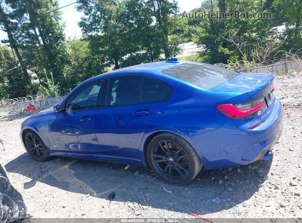 WBA5R1C58KAE81315 2019 BMW 3 SERIES Blue სალონის 360-გრადუსიანი ხედი