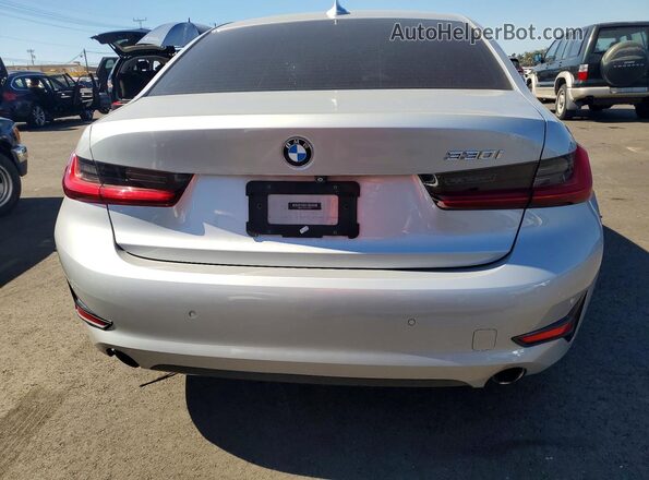 WBA5R1C59KAJ99567 2019 BMW 3 SERIES Gray უკანა ხედი