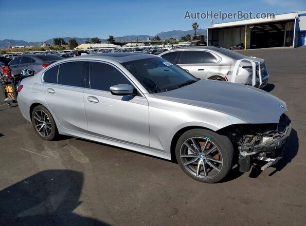 WBA5R1C5XKAK09328 2019 BMW 3 SERIES Silver Front right