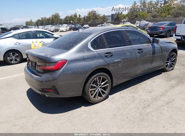 WBA5R7C02LFH34043 2020 BMW 3 SERIES Gray Հետևի աջ
