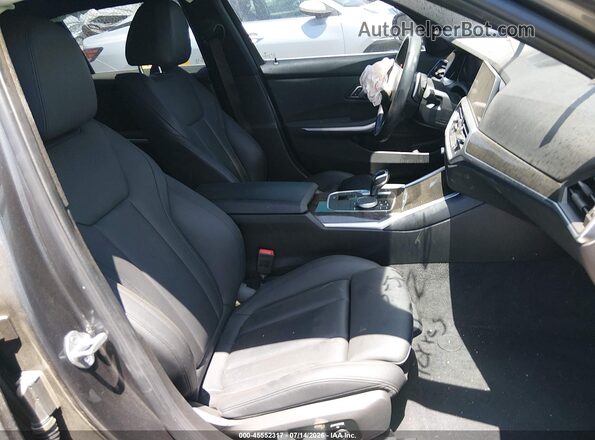 WBA5R7C02LFH34043 2020 BMW 3 SERIES Gray Սալոնի դիմացի տեսք