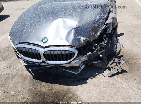 WBA5R7C02LFH34043 2020 BMW 3 SERIES Gray Դիմացի տեսք