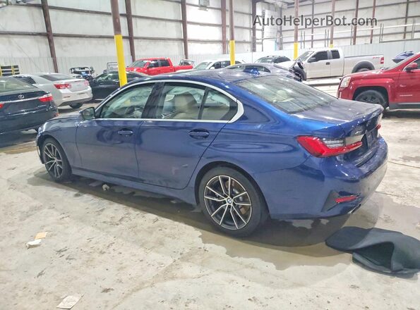 WBA5R7C03LFH45858 2020 BMW 3 SERIES Blue Tył lewy