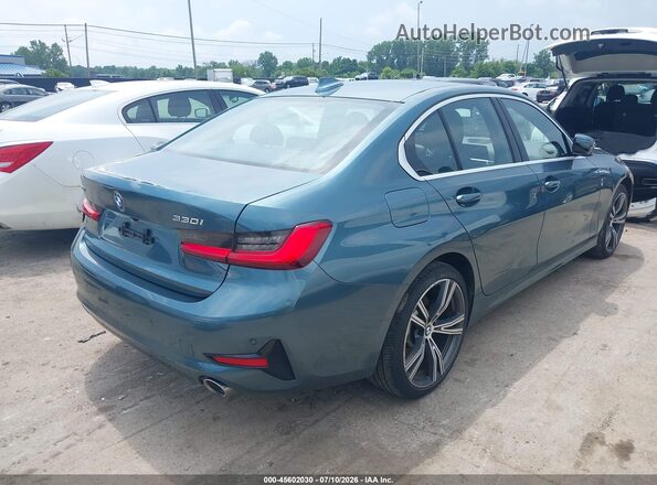 WBA5R7C04MFK37476 2021 BMW 3 SERIES Blue უკანა მარჯვენა