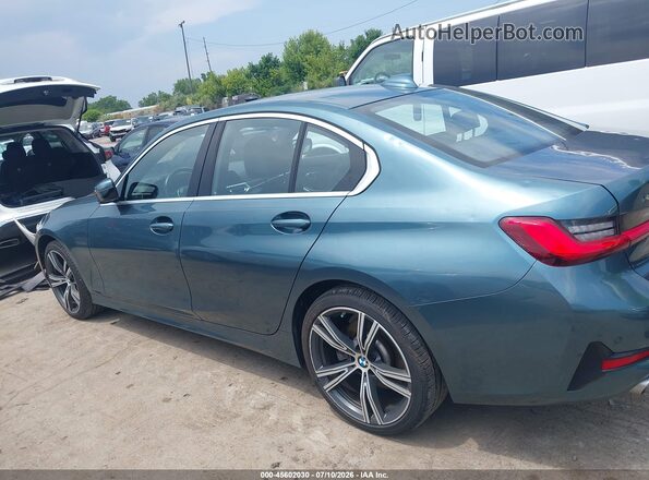 WBA5R7C04MFK37476 2021 BMW 3 SERIES Blue სალონის 360-გრადუსიანი ხედი