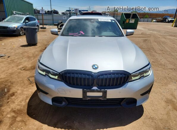 WBA5R7C06LFH46325 2020 BMW 3 SERIES Silver Vista frontal