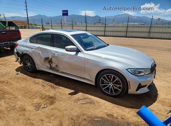 WBA5R7C06LFH46325 2020 BMW 3 SERIES Silver Delantero derecho