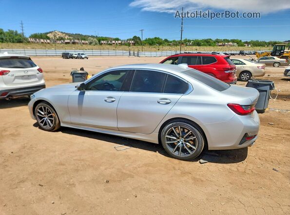 WBA5R7C06LFH46325 2020 BMW 3 SERIES Silver Trasero izquierdo