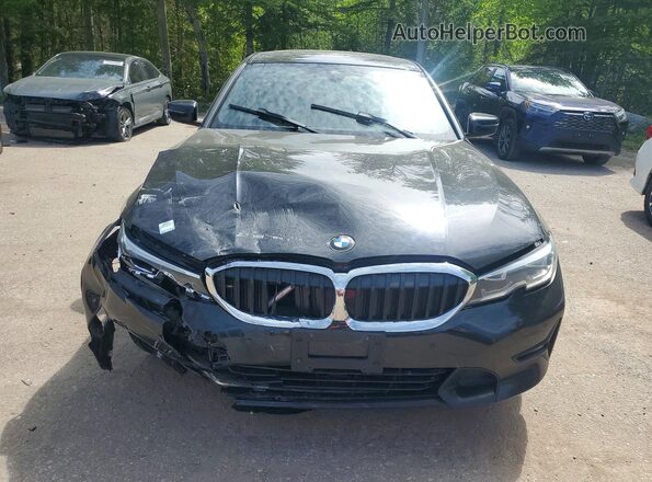 WBA5R7C08LFH43328 2020 BMW 3 SERIES Black Вид спереду