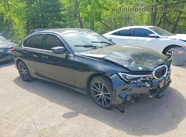 WBA5R7C08LFH43328 2020 BMW 3 SERIES Black Передня права чверть