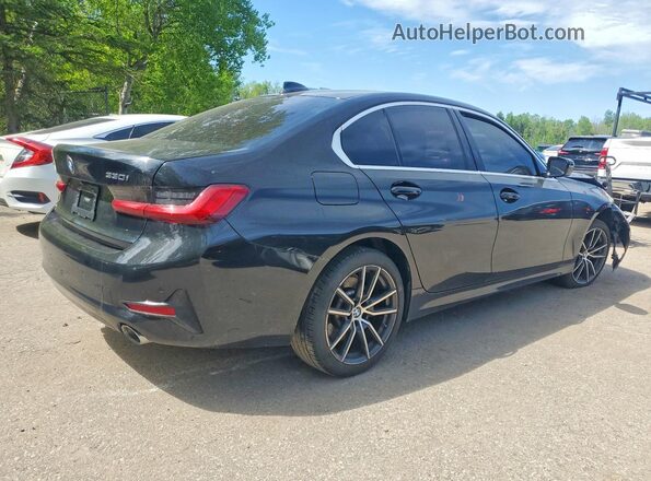 WBA5R7C08LFH43328 2020 BMW 3 SERIES Black Задня права чверть