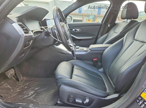 WBA5R7C51KFH20399 2019 BMW 3 SERIES Gray Vista interior delantera