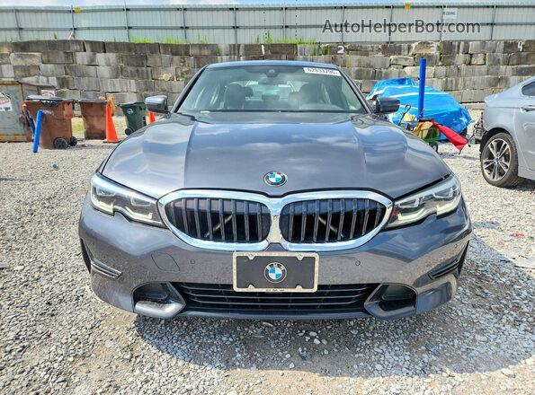 WBA5R7C51KFH20399 2019 BMW 3 SERIES Gray Vista frontal