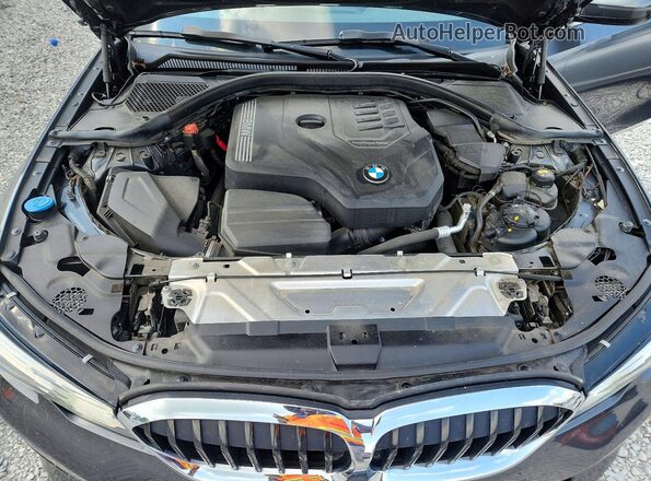 WBA5R7C51KFH20399 2019 BMW 3 SERIES Gray Vista interior trasera