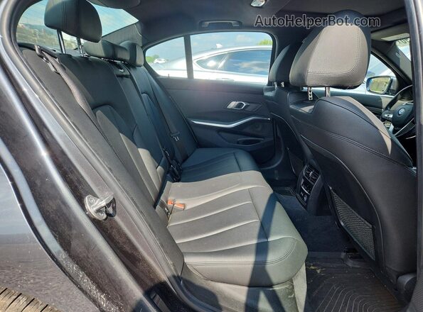 WBA5R7C51KFH20399 2019 BMW 3 SERIES Gray Vista de los asientos traseros