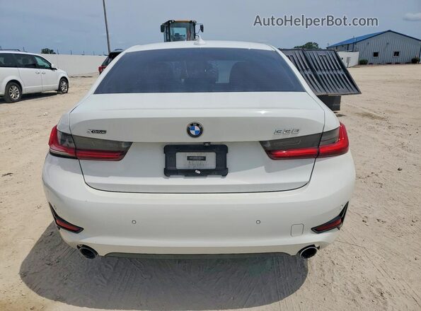 WBA5R7C51KFH26980 2019 BMW 3 SERIES White Вид ззаду