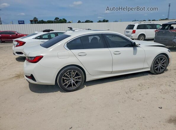 WBA5R7C51KFH26980 2019 BMW 3 SERIES White Задня права чверть