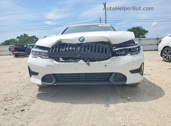 WBA5R7C51KFH26980 2019 BMW 3 SERIES White Вид спереду