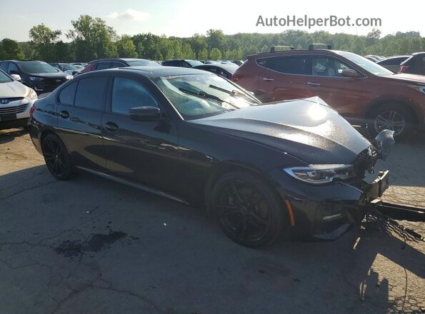 WBA5R7C52KAJ85786 2019 BMW 3 SERIES Black Front right