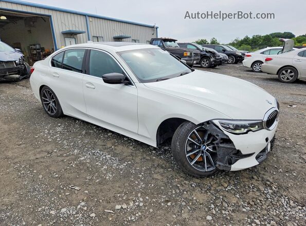 WBA5R7C53KFH26138 2019 BMW 3 SERIES White Front right