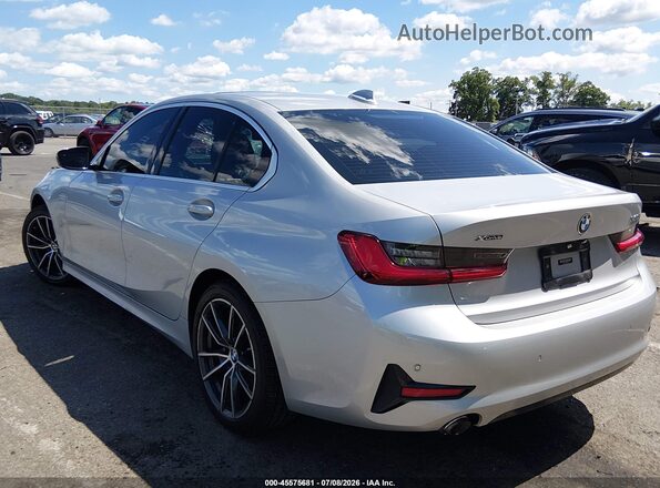 WBA5R7C53KFH28861 2019 BMW 3 SERIES Silver Tył lewy