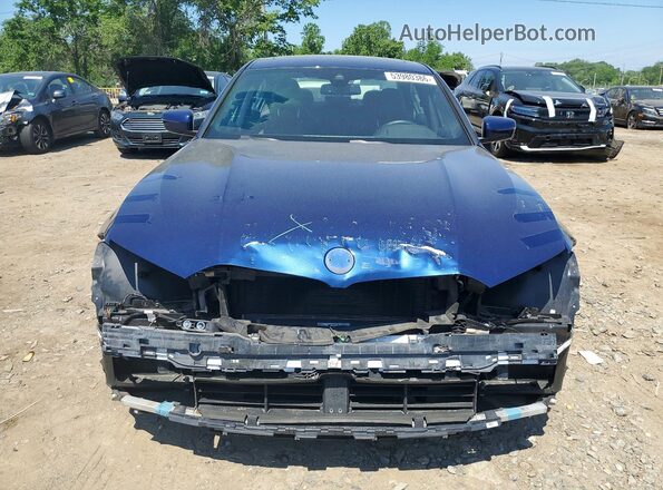 WBA5R7C54KFH12006 2019 BMW 3 SERIES Blue Դիմացի տեսք