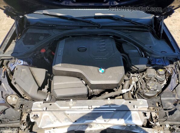 WBA5R7C54KFH12006 2019 BMW 3 SERIES Blue Սալոնի հետևի տեսք